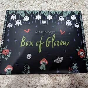 Box of Gloom Nail Art Kit - Black and Green